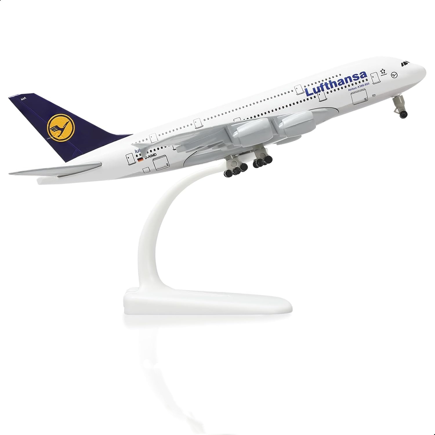 Model Airplane Plastic - Speelgoedvliegtuigen A380 Duitse schaal 1/300 vliegtuigen