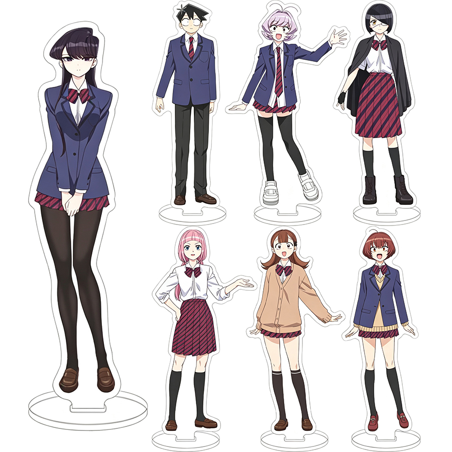 Figma Stand Set - 16CM Anime Komi Kan niet Communiceren
