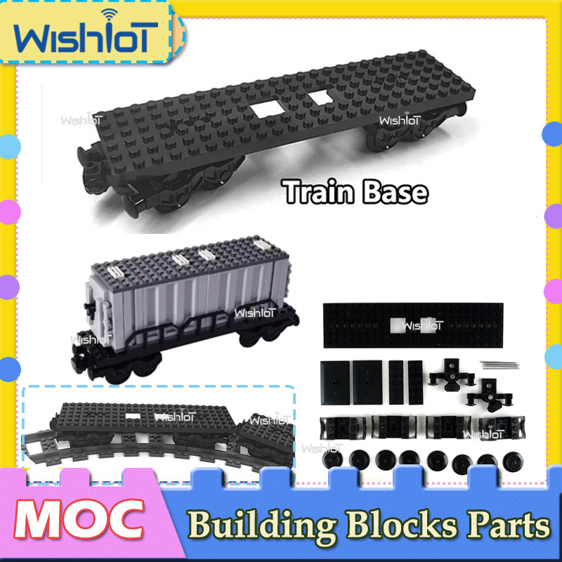 Lego Set City - Stad Treinspoor Basis MOC Bouwstenen Set