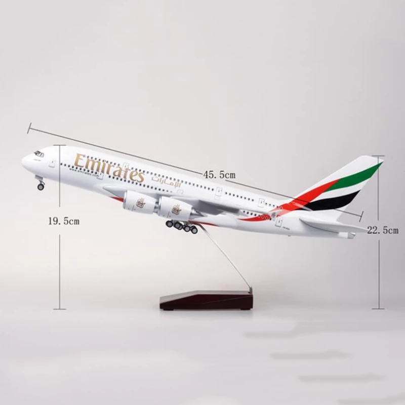 Nieuwe Emirates A380 Model Vli - Model Airplane Plastic recensie en prijs