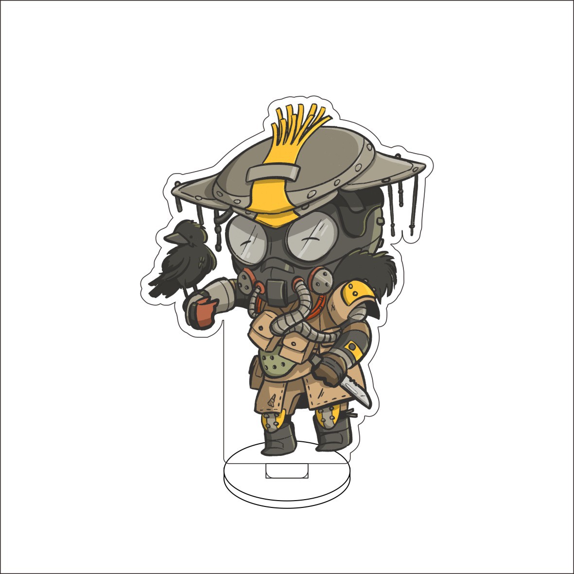 Anime Game Apex Legends Bloodh - Figma Stand Set recensie en prijs